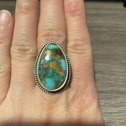 Montezuma Royston Turq. Ring Size 9