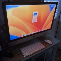 Apple iMac 5k - 27" Core i5 3.2ghz 32gb Memory 250GB HD 2019
