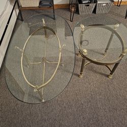 Glass Table Set
