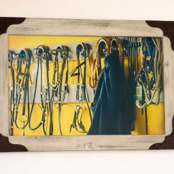 Western Tack Canvas Print