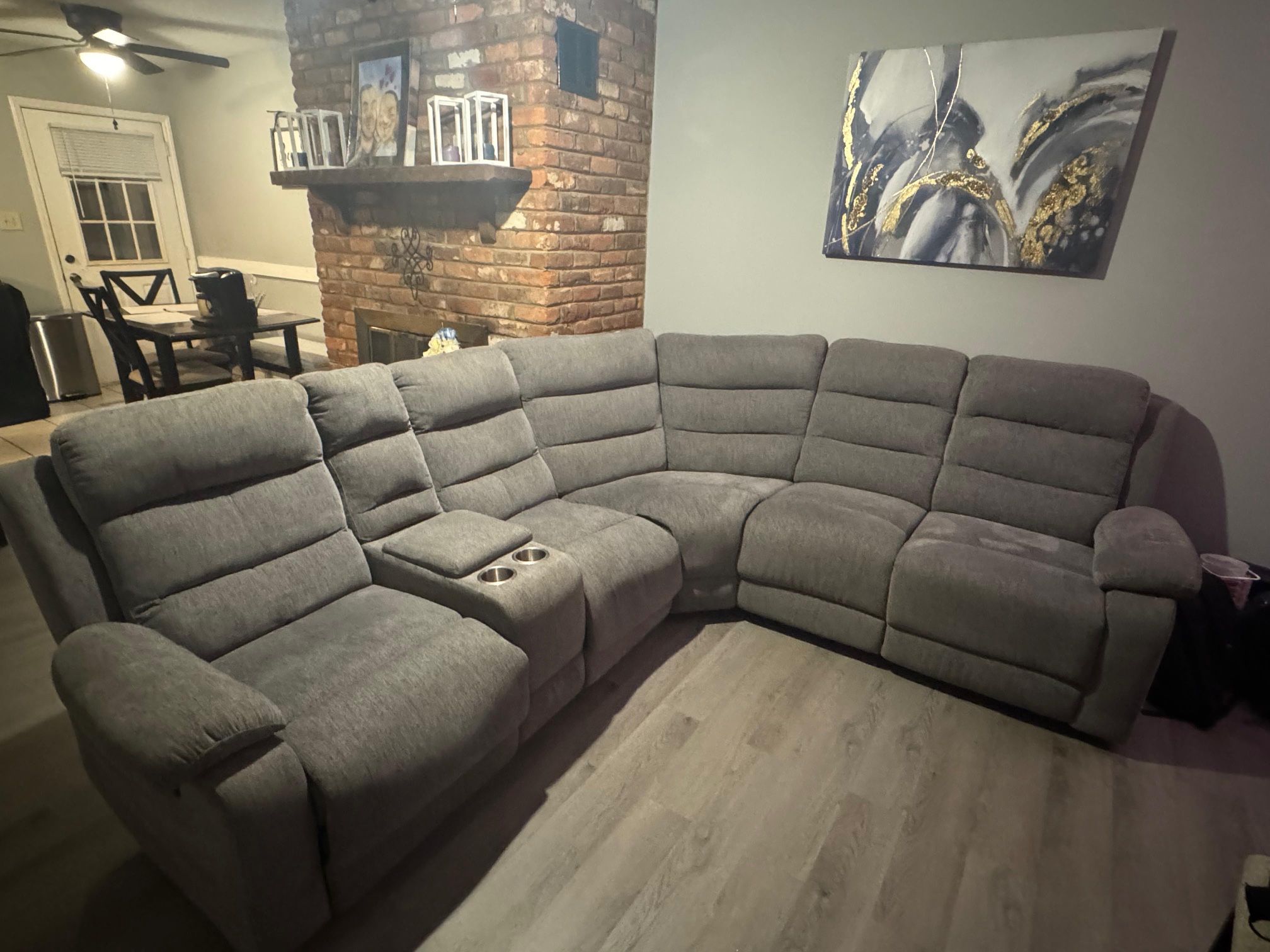 L Shape Sofá (Reclinable) Negotiable (Pick Up)