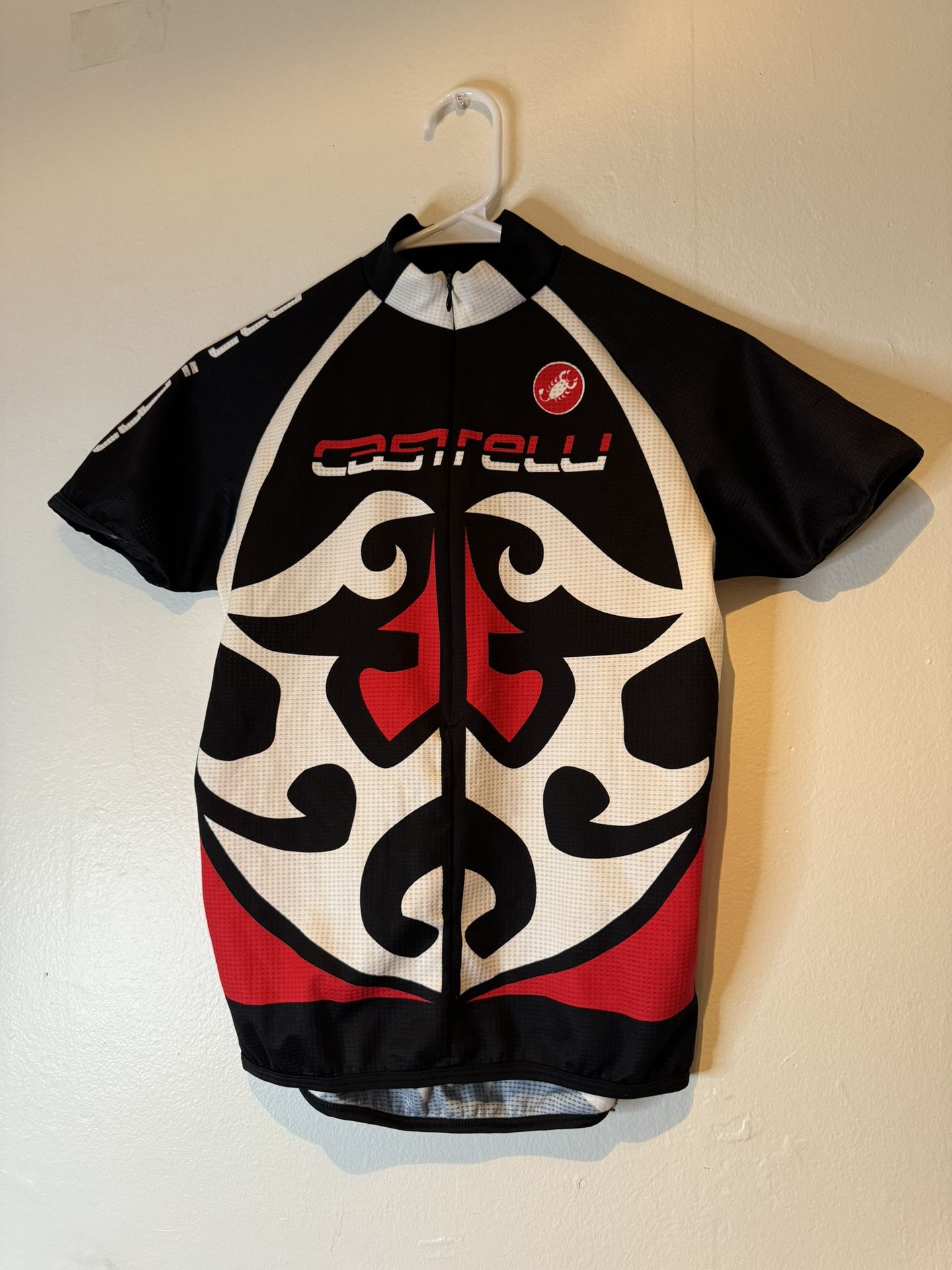 Castelli Cycling Jersey Womens Medium Zip Up Biking