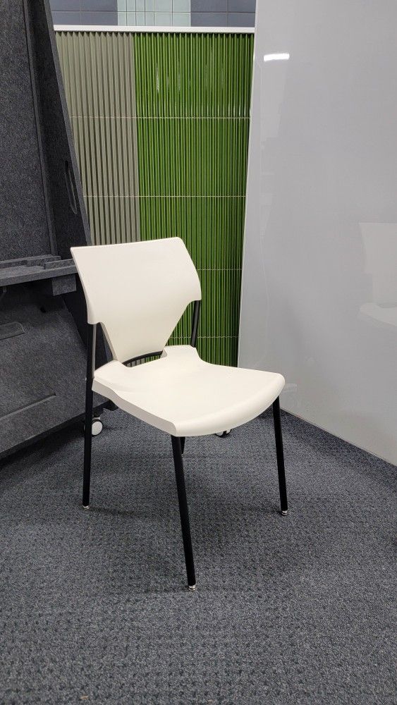 Contract Grade Sample Poly Chair With Metal Legs