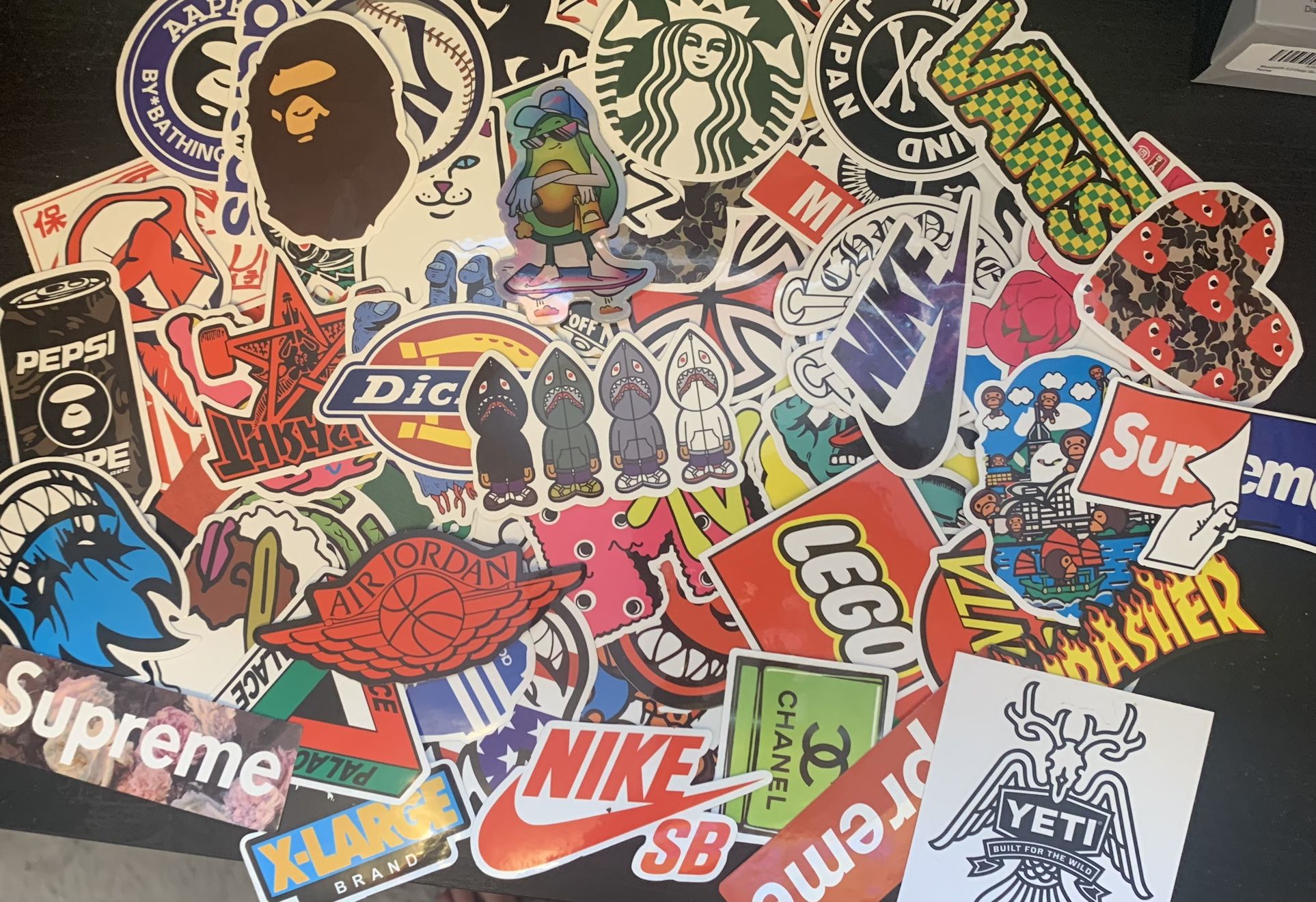 Mega Sticker Pack!!! 90+ Branded Stickers!!!
