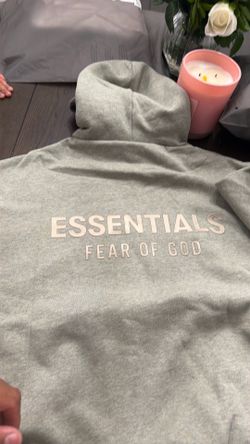 Essentials sweater grey size xl new