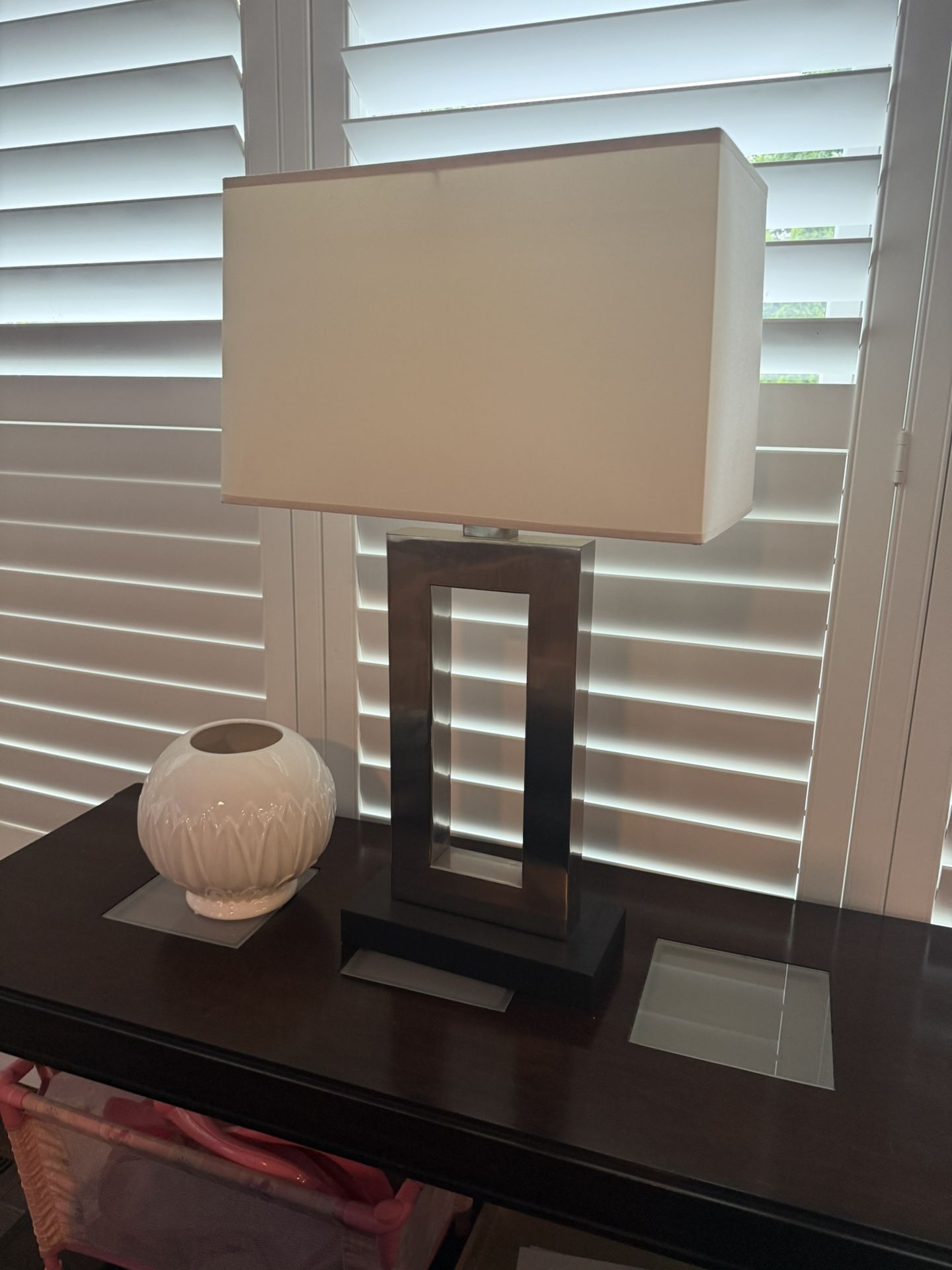 (2) Table lamps