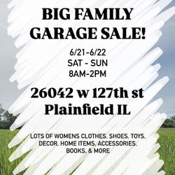 MULTI FAMILY GARAGE SALE! 