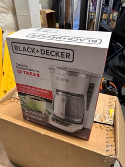 Black+decker coffee maker. Brand new still in box
