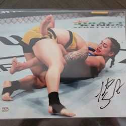 UFC Tatiana Suarez Autographed Pictures