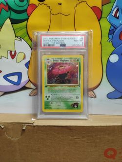 2000 POKEMON GYM HEROES #5 ERIKA'S VILEPLUME HOLO 1ST EDITION PSA8 NMMT