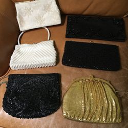 Vintage Heavy Beaded Purses $30 Each 