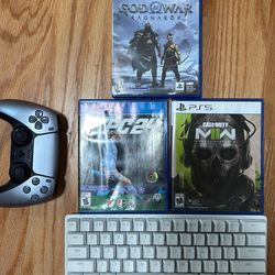 Ps5 ps4 games/controller/keyboard for gaming