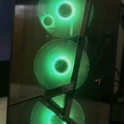 IBuy Power Gaming Computer With Dual Hp Monitors 