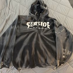 Mens Seaside Sweatshirt Size Lrg 