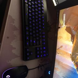 Logitech Mouse And Keyboard 
