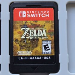 Nintendo Switch Game  - The Legend of the Zelda : Breath of the Wild