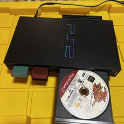 Ps2 Console And Controller 