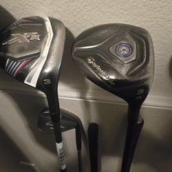Callaway And Taylormade 3 Woods Senior Flex Shafts 
