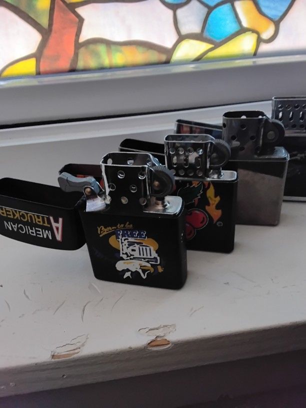 Zippo's (4) Like New,Unused