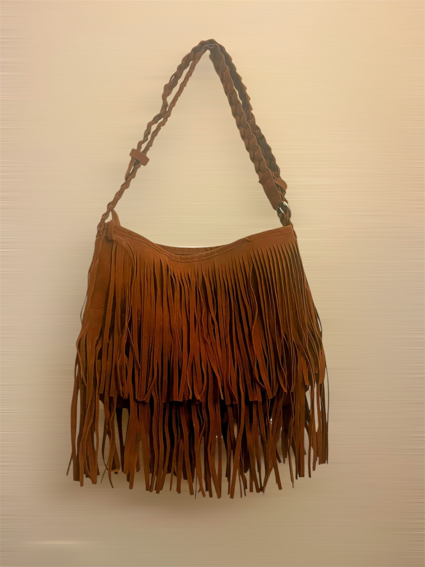 Fringe Hobo Bag Western Purse Shoulder Bag Suede Tassel Hippie style