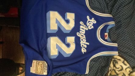 Blue lakers jersey