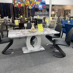 5 Pc Dinning Table $1,199