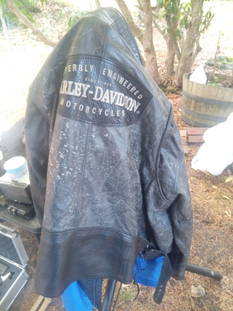 harley Davidson Leather Jacket Xxxl