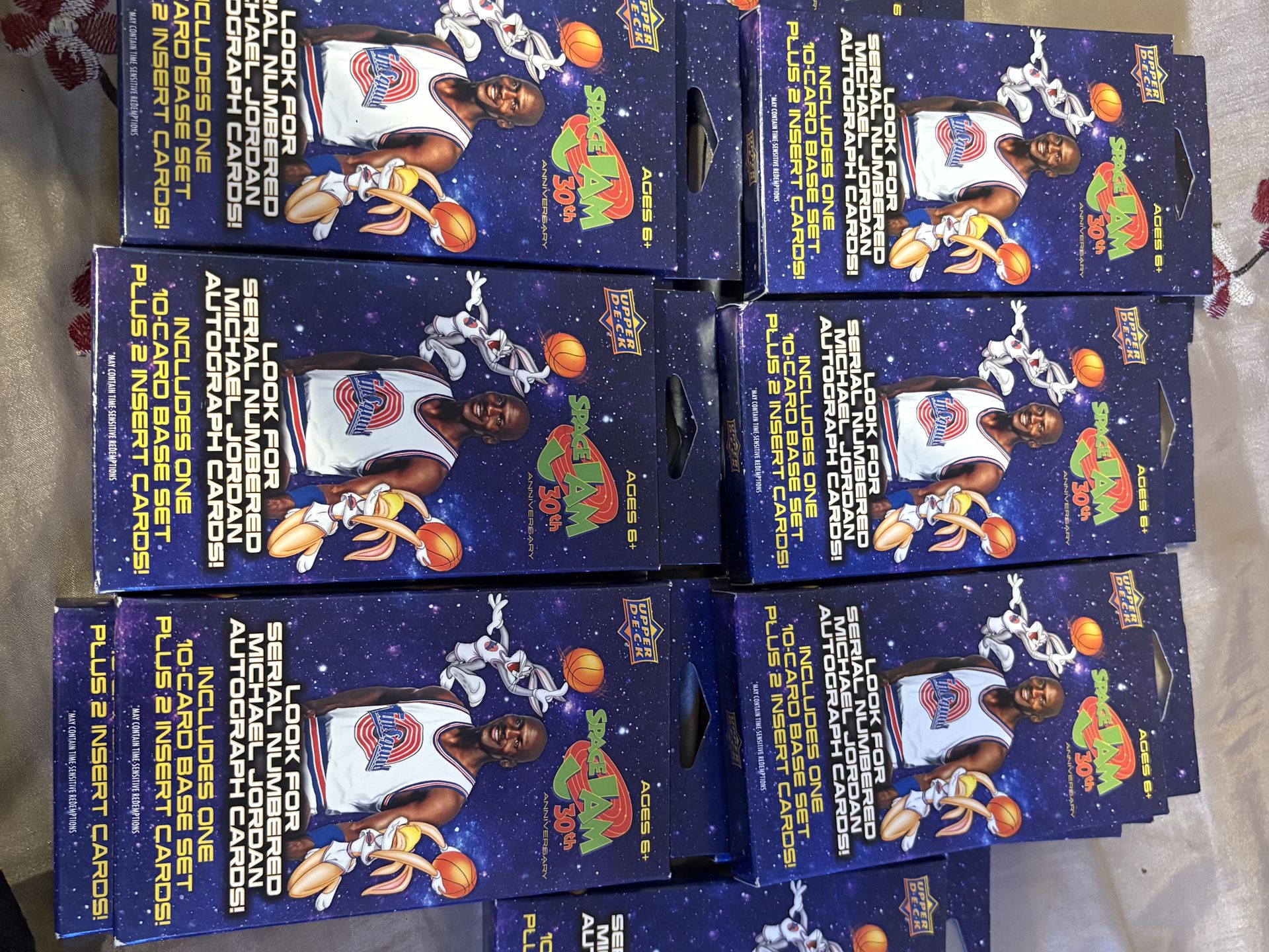 Space jam 30th anniversary trading cards