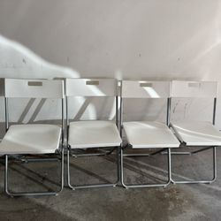 IKEA  GUNDEfolding chair x4