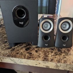 logitec 50w computer speakers