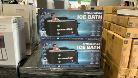 TheraPod Ice Bath XL Inflatable Ice Bath for Workout Recovery & Stress Relief $150