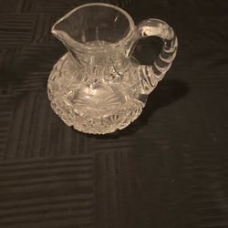 Lead Crystal Pitcher