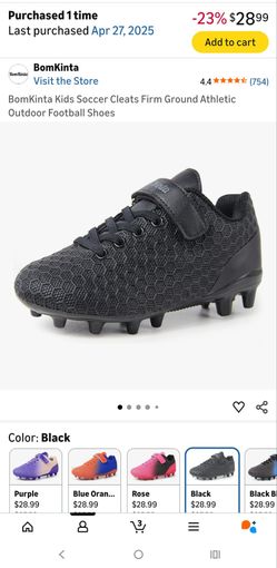 Kids Cleats Soccer Shoes Size 10.5