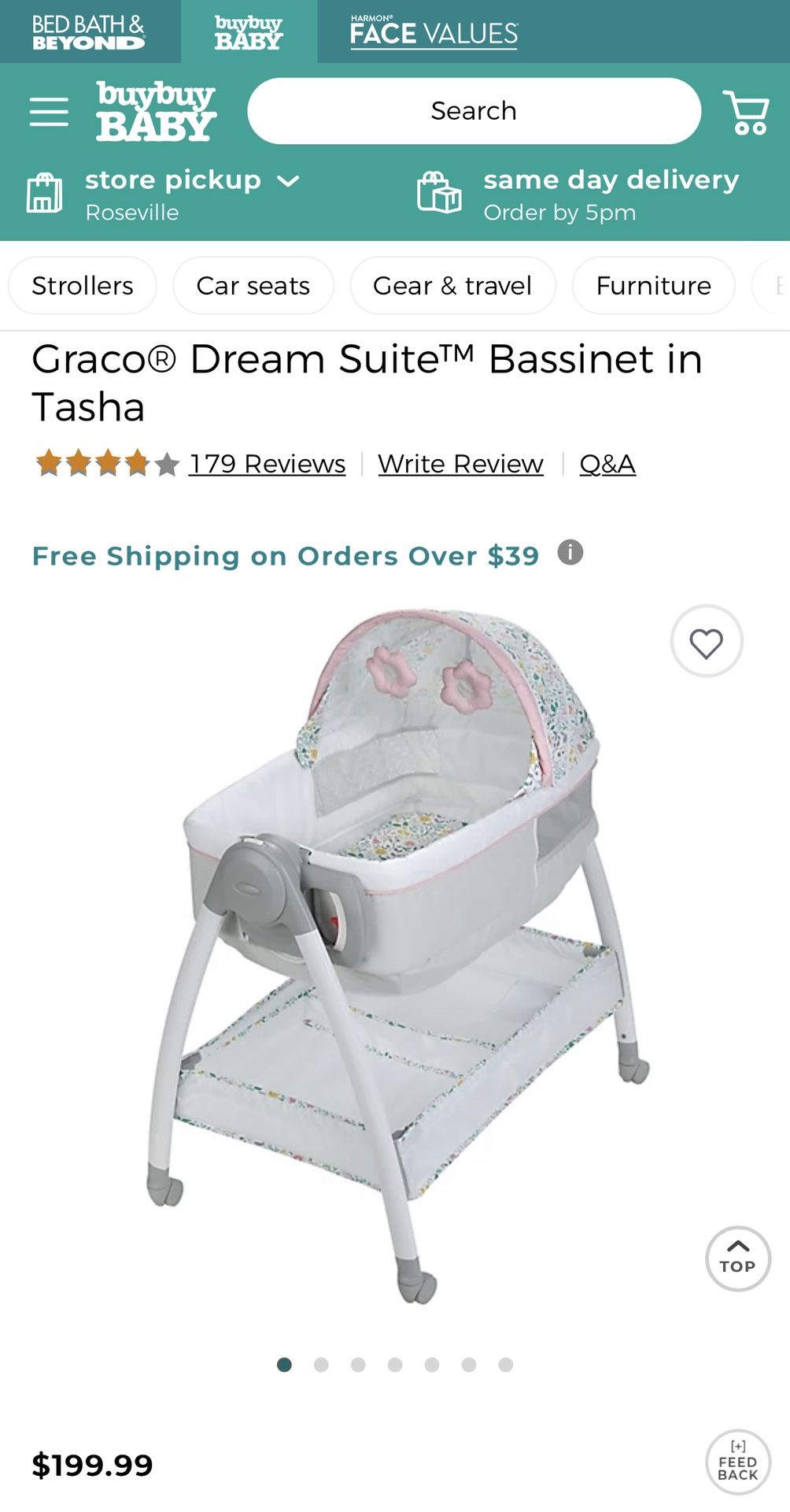 Graco Dream Suite Bassinet In Tasha