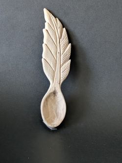 Hand carved honey wood spoons