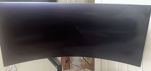 39in LG UltraGear Curved Gaming Monitor.