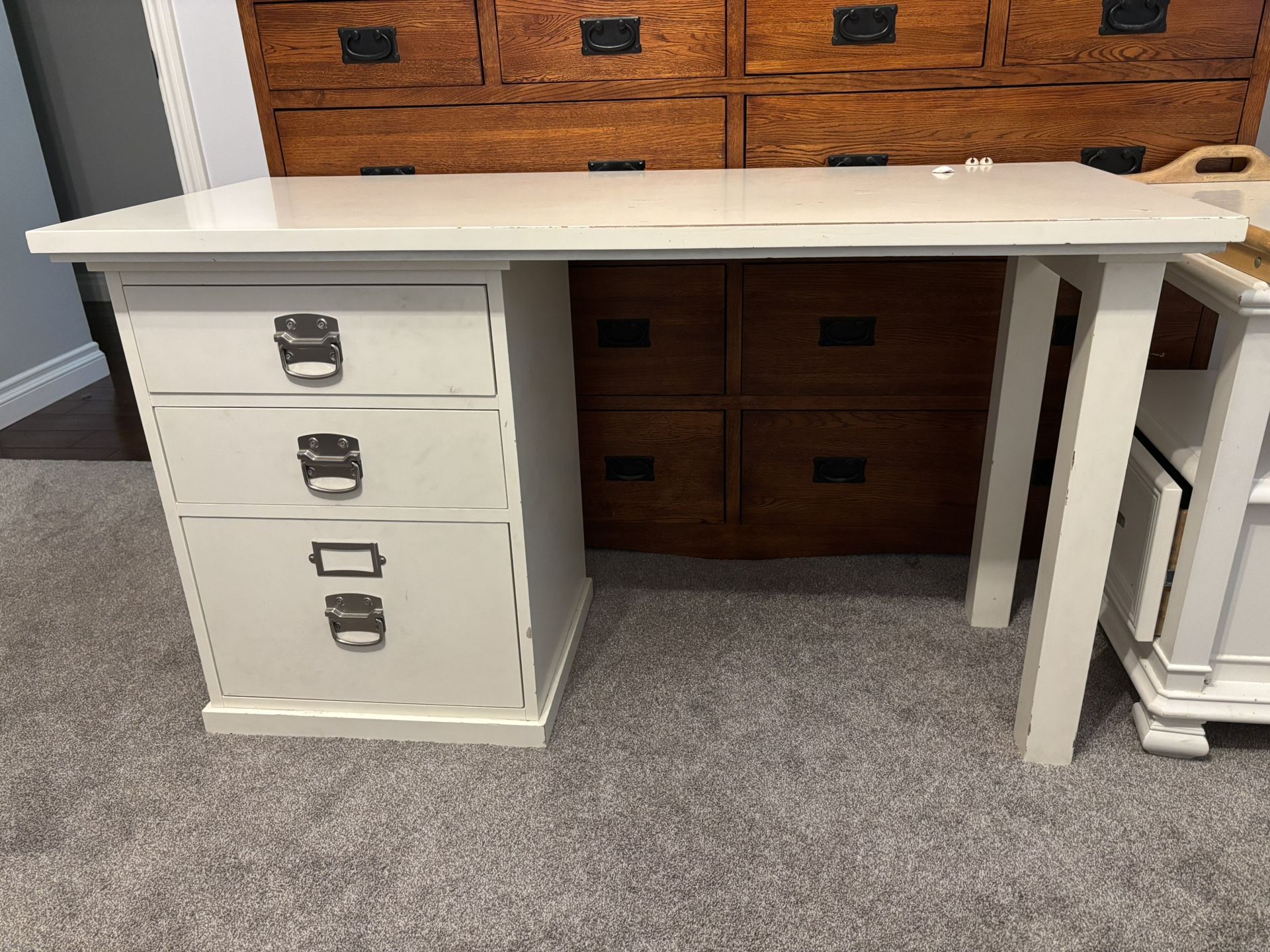 IKEA Desk/filing Cabinet