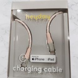 HeyDay Braided 4 ft Charging Cable Apple iphone & iPad