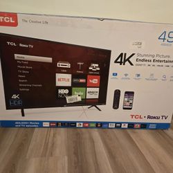 49 Inch TCL Roku TV 