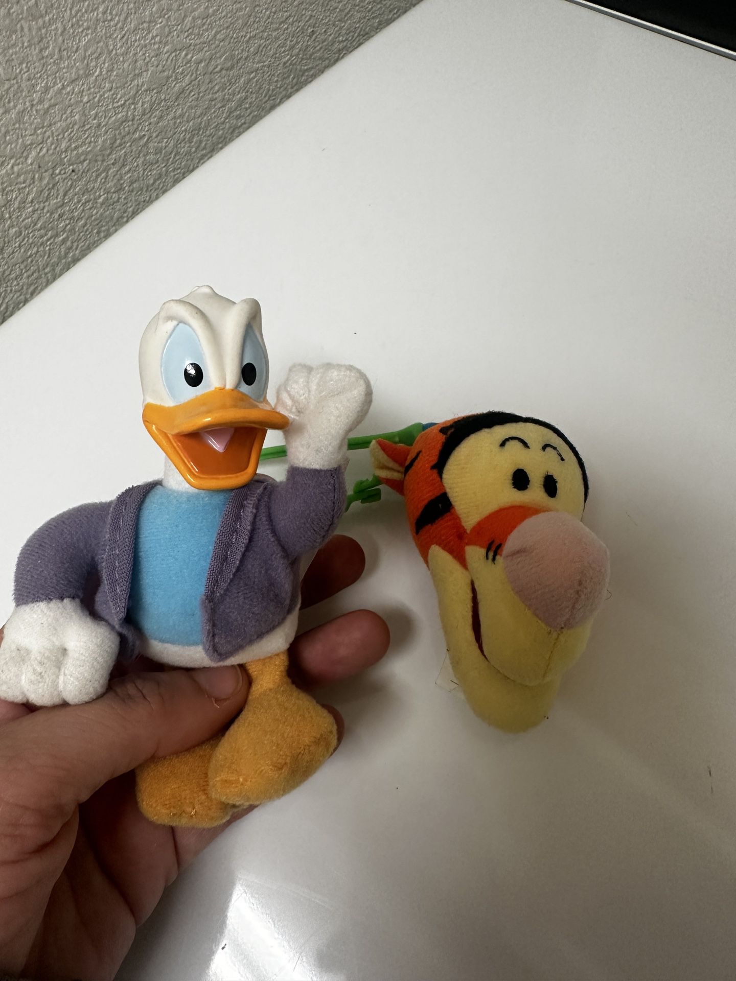 Disney Soft Keychain Tigger & Donald