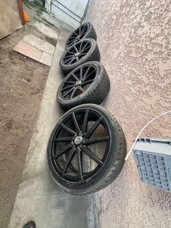 22 inch rims with tires