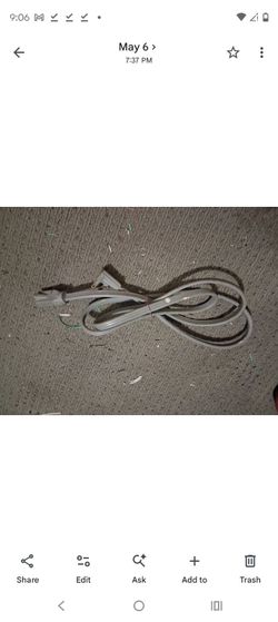 Wire 5 ft Power Cord for

Electric Dryer / Range

USED - In Excellent, if not, Like New Condition