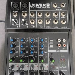 Mackie Mix8 8 Channel Mixer