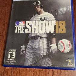 MLB The Show 18 Sony PlayStation 4 (PS4, 2018)
