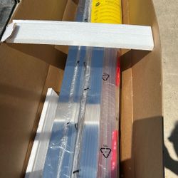 Glass shower door and heavy hinge hardware kit