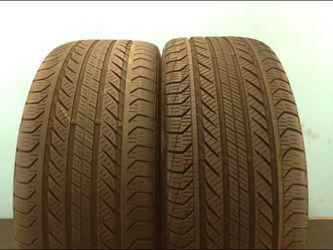 245/45/19 SET OF 2 USED TIRES 245/45R19 102H CONTINENTAL PROCONTACT GX SSR 2454519