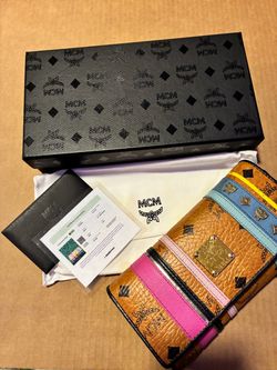 Mcm viestos trifold wallet