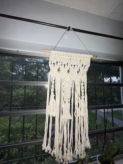 Macrame wall hanging