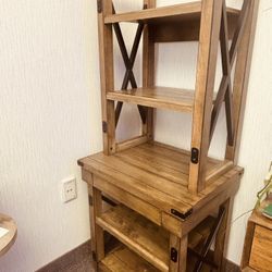 Wood Shelf Unit