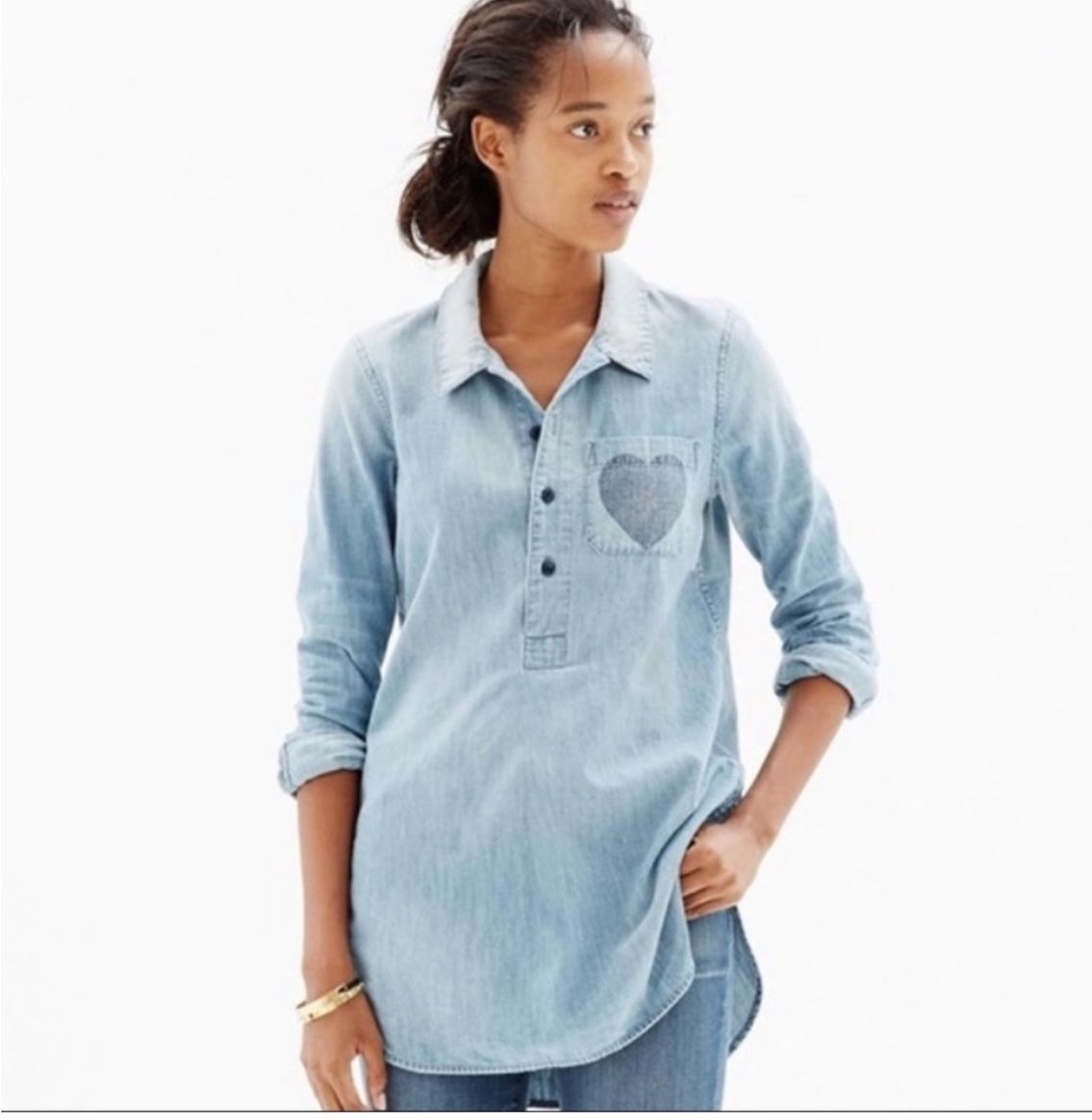 Madewell New! Heart Shirt